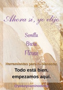 Ahora si, yo elijo